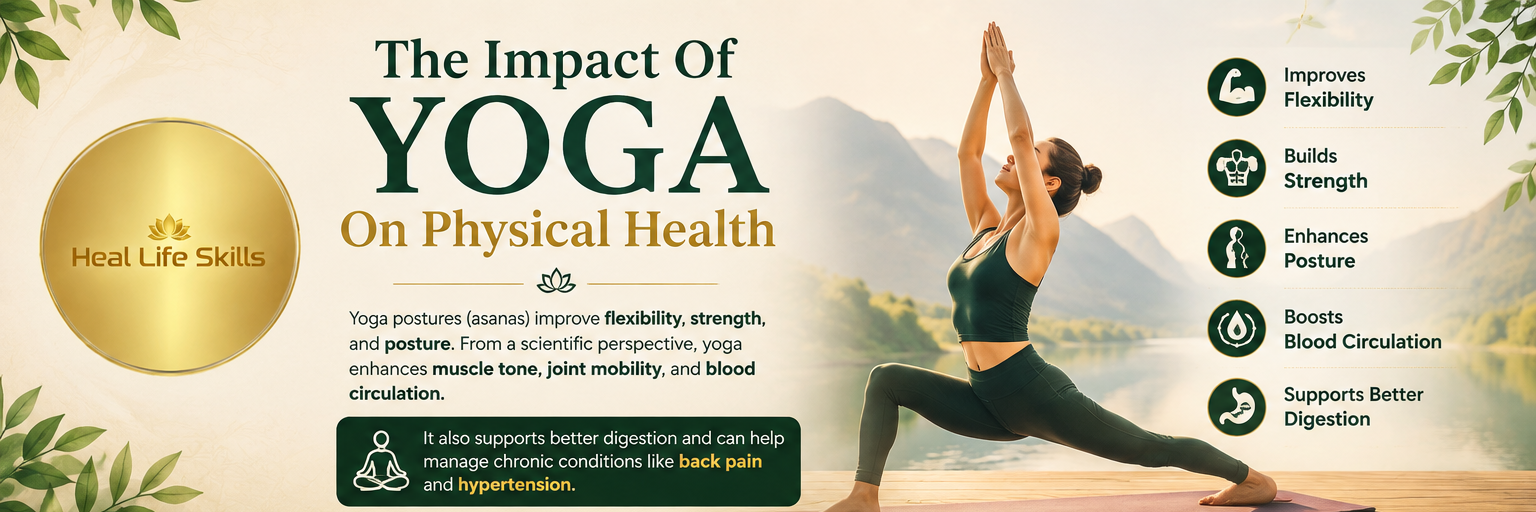 Heal life skill yoga physical health